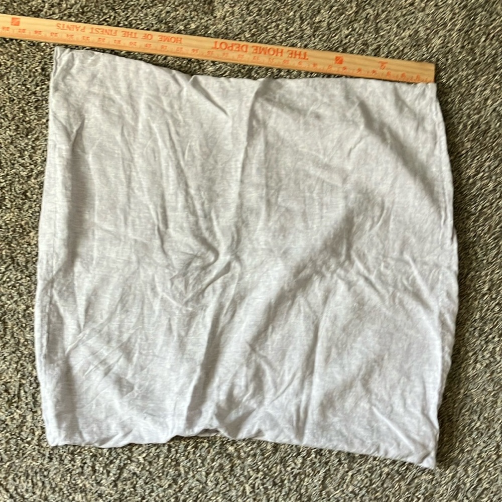 West Elm, 100% linen euro sham pillow cover